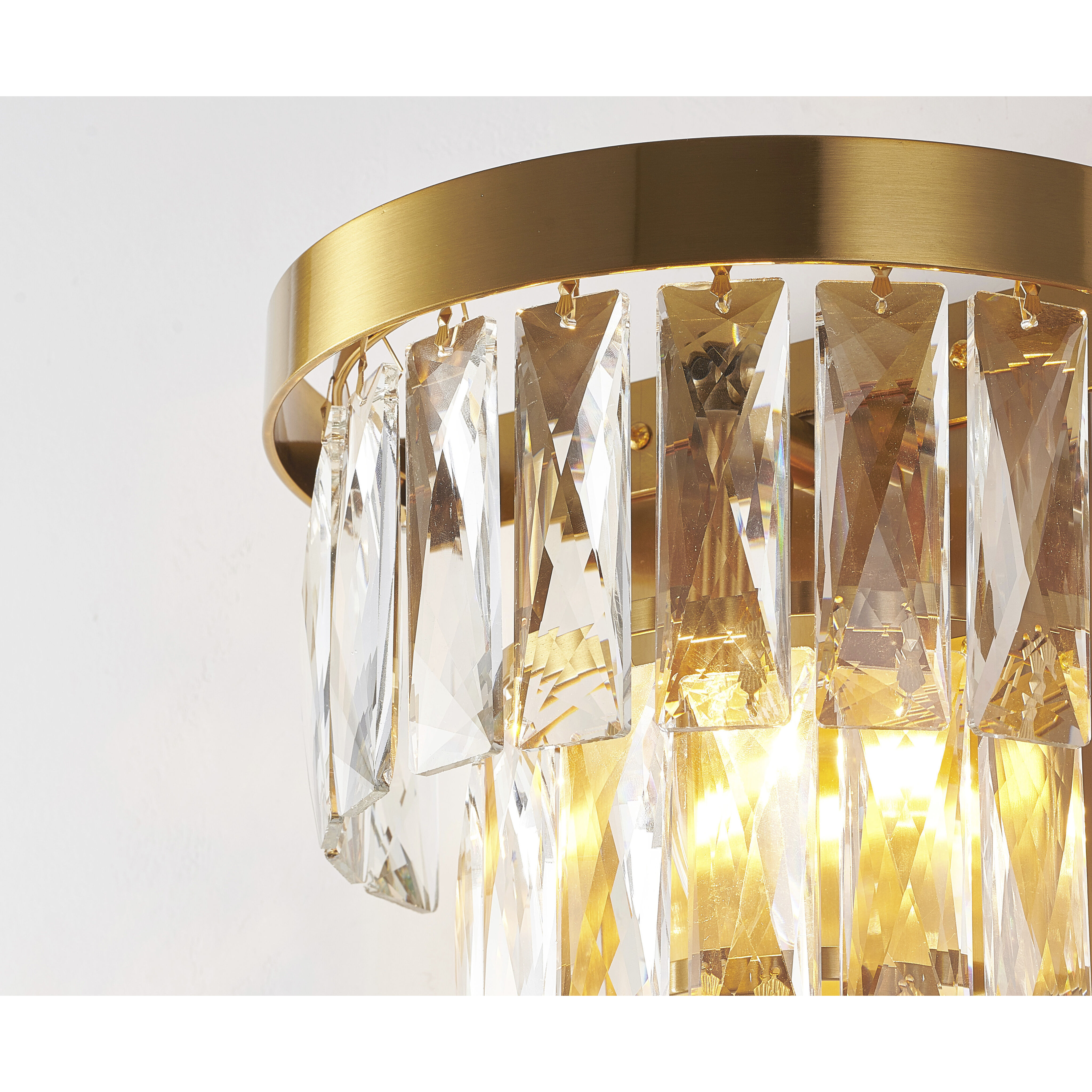 Canada Wall Sconce Wall Light in Satin Brass